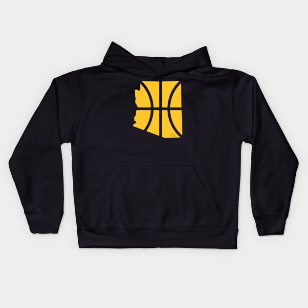 Tempe Basketball Kids Hoodie by And1Designs